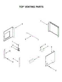 Top Venting Parts parts for Jenn-Air Wall Oven/Microwave Combo JMW3430IL01 from AppliancePartsPros.com