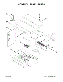 Control Panel Parts parts for Jenn-Air Wall Oven/Microwave Combo JMW3430IL03 from AppliancePartsPros.com