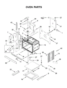 Oven Parts parts for Jenn-Air Wall Oven/Microwave Combo JMW3430IL03 from AppliancePartsPros.com