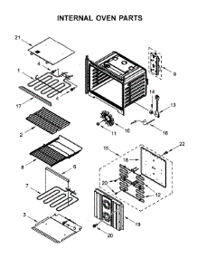 Internal Oven Parts parts for Jenn-Air Wall Oven/Microwave Combo JMW3430IL03 from AppliancePartsPros.com