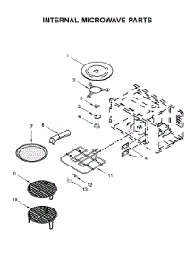 Internal Microwave Parts parts for Jenn-Air Wall Oven/Microwave Combo JMW3430IL03 from AppliancePartsPros.com