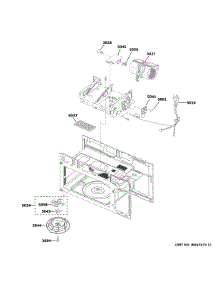 Interior Parts (2) parts for Ge Microwave/Hood Combo JNM3184RP8SS from AppliancePartsPros.com