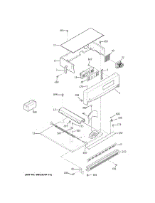 Control Panel parts for Ge Electric Wall Oven JRP20WJ4WW from AppliancePartsPros.com