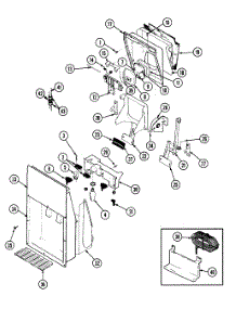 Ice & Water Dispenser parts for Jenn-Air Side-By-Side Refrigerator JRSD227B from AppliancePartsPros.com