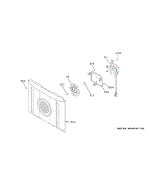 Convection Fan parts for Ge Electric Range JS760SP2SS from AppliancePartsPros.com