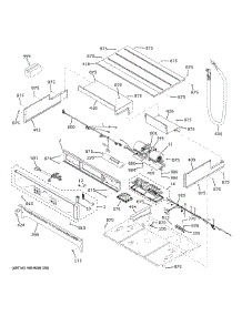 Control Panel parts for Ge Electric Wall Oven JTD5000EV1ES from AppliancePartsPros.com