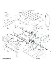 Control Panel parts for Ge Electric Wall Oven JTD5000FN2DS from AppliancePartsPros.com