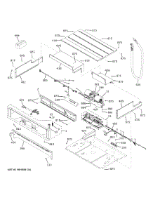 Control Panel parts for Ge Electric Wall Oven JTS5000FN1DS from AppliancePartsPros.com