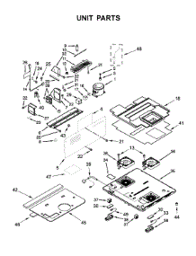 Unit Parts parts for Jenn-Air Drawer & Bin JUCFP242HM01 from AppliancePartsPros.com