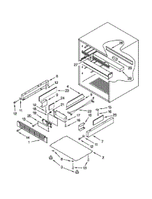 Liner Parts parts for Jenn-Air Drawer & Bin JUD24FRACX00 from AppliancePartsPros.com