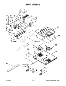 Unit Parts parts for Jenn-Air Drawer & Bin JUDFP242HX01 from AppliancePartsPros.com