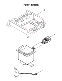 Pump Parts parts for Jenn-Air Freestanding Ice Maker JUIFN15HX00 from AppliancePartsPros.com