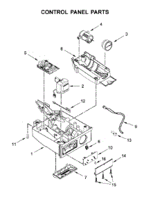 Control Panel Parts parts for Jenn-Air Freestanding Ice Maker JUIFX15HX00 from AppliancePartsPros.com