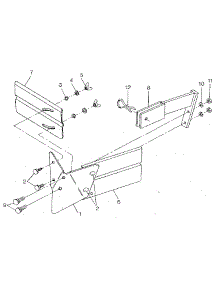 Hiller / Furrower Part #20868 parts for Troy-Bilt Rear-Tine Tiller JUNIOR SERIAL #M0100970 AND UP from AppliancePartsPros.com