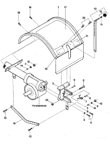 Hood, Bracket & Depth Regulator parts for Troy-Bilt Rear-Tine Tiller JUNIOR SERIAL #M74690 AND UP from AppliancePartsPros.com