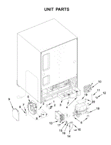 Unit Parts parts for Jenn-Air Wine & Beverage Cooler JURFR242HM01 from AppliancePartsPros.com