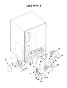 Unit Parts parts for Jenn-Air Wine & Beverage Cooler JUWFR242HL01 from AppliancePartsPros.com