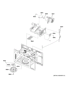 Interior Parts (2) parts for Ge Microwave/Hood Combo JVM3160DF8BB from AppliancePartsPros.com