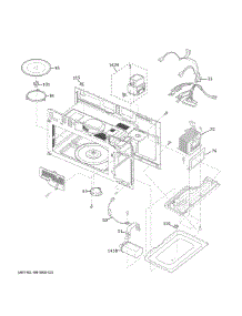 Interior Parts (1) parts for Ge Microwave/Hood Combo JVM3162RJ5SS from AppliancePartsPros.com