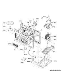 Interior Parts (1) parts for Ge Microwave/Hood Combo JVM6175BL5TS from AppliancePartsPros.com