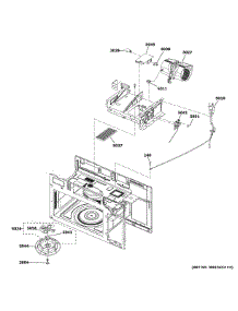 Interior Parts (2) parts for Ge Microwave/Hood Combo JVM6175BL5TS from AppliancePartsPros.com