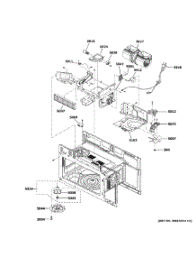 Interior Parts (2) parts for Ge Microwave/Hood Combo JVM7195BL5TS from AppliancePartsPros.com