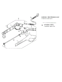 4.1 Trigger Gun-Version 1 / Piston parts for Karcher Gas Pressure Washer K2200G from AppliancePartsPros.com