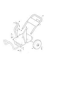 1.2 Base Frame parts for Karcher Gas Pressure Washer K2300G from AppliancePartsPros.com