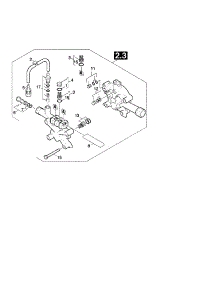 2.1 Valves parts for Karcher Gas Pressure Washer K2300G from AppliancePartsPros.com