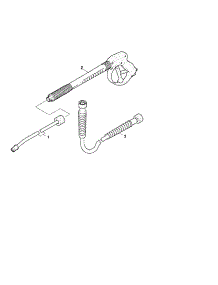 4.1 Trigger Gun / Hose - 1.194-110.0 parts for Karcher Gas Pressure Washer K2300G from AppliancePartsPros.com