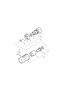 Triple Jet Nozzle parts for Karcher Gas Pressure Washer K2400HH from AppliancePartsPros.com