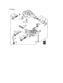 Valves / Pump Set parts for Karcher Gas Pressure Washer K4400G from AppliancePartsPros.com