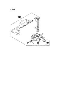 Piston / Valve / Strainer parts for Karcher Gas Pressure Washer K4400G from AppliancePartsPros.com