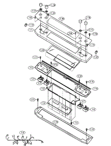 Control Panel parts for Sharp Range/Microwave Combo KB-3401LS from AppliancePartsPros.com