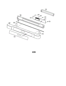 Control Panel parts for Sharp Built-In Microwave KB-6025MK from AppliancePartsPros.com