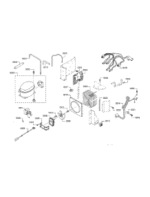 Compressor / Motor / Control Board parts for Thermador Side-By-Side Refrigerator KBUIT4855E/06 from AppliancePartsPros.com