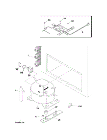 System parts for Kelvinator Chest Freezer KCCF160QWA from AppliancePartsPros.com
