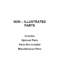 Optional Parts (Not Included) parts for Kitchenaid Electric Cooktop KCES556HBL00 from AppliancePartsPros.com