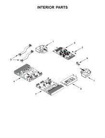Interior Parts parts for Kitchenaid Electric Cooktop KCIG704FBL0 from AppliancePartsPros.com