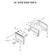30" Oven Door Parts