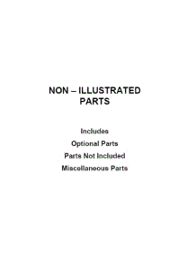 Optional Parts (Not Included) parts for Kitchenaid Range KFDC558JMH00 from AppliancePartsPros.com