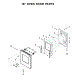18" Oven Door Parts