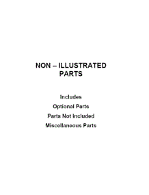 Optional Parts (Not Included) parts for Kitchenaid Range KFDC558JSC00 from AppliancePartsPros.com