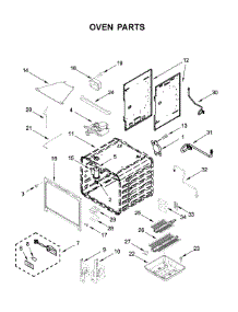 Oven Parts parts for Kitchenaid Gas Range KFGC500JAV00 from AppliancePartsPros.com