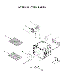Internal Oven Parts parts for Kitchenaid Gas Range KFGC500JBK00 from AppliancePartsPros.com