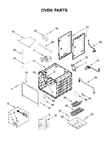 Oven Parts parts for Kitchenaid Gas Range KFGC506JYP00 from AppliancePartsPros.com