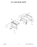 30" Oven Door Parts