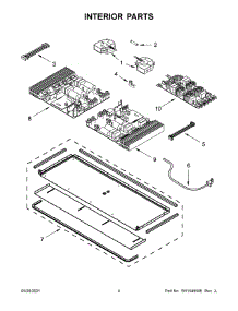 Interior Parts parts for Kitchenaid Range Hood KICU509XBL01 from AppliancePartsPros.com