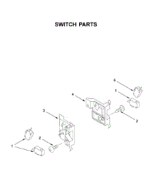 Switch Parts parts for Kitchenaid Built-In Microwave KMBD104GSS00 from AppliancePartsPros.com