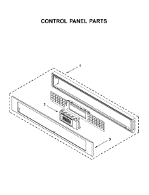 Control Panel Parts parts for Kitchenaid Built-In Microwave KMBP100EBS03 from AppliancePartsPros.com